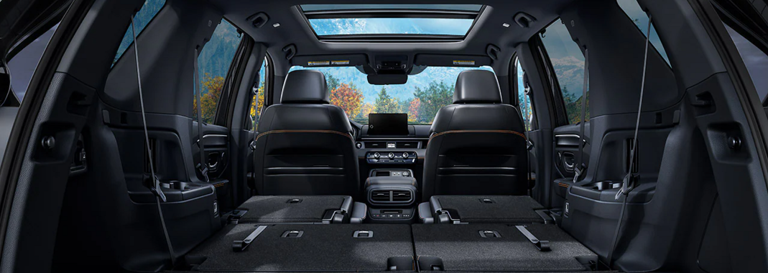 2024 Honda Pilot Foldable Rear Seats