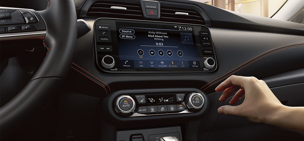 2024 Nissan Versa Climate Controls