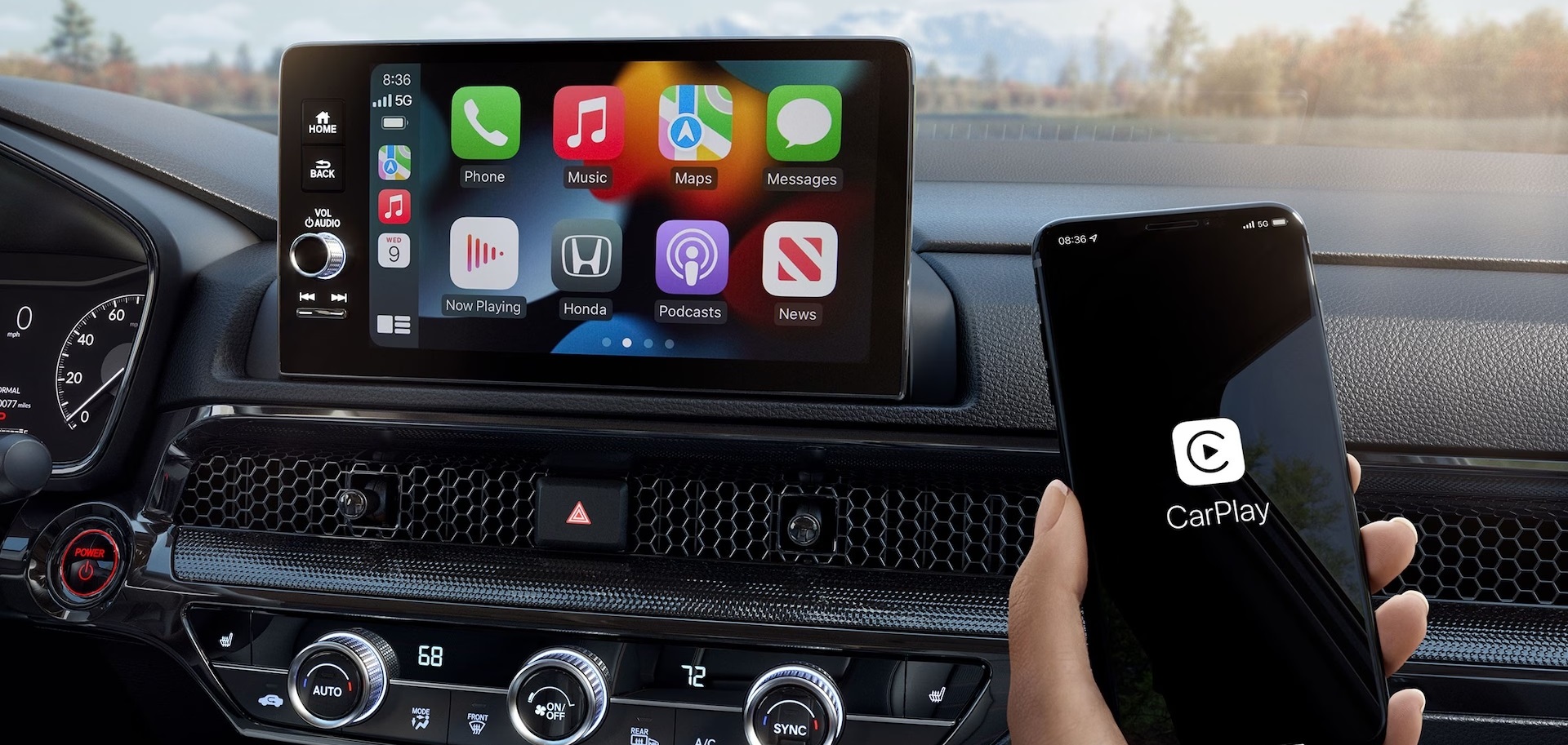 Apple CarPlay® in the 2024 Honda CR-V
