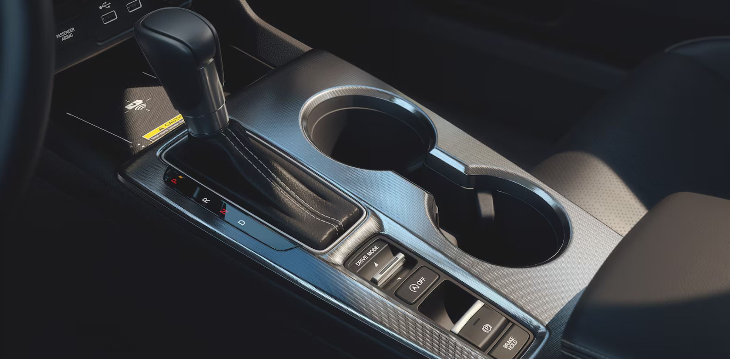 2024 Honda Civic Sedan Cupholder Area