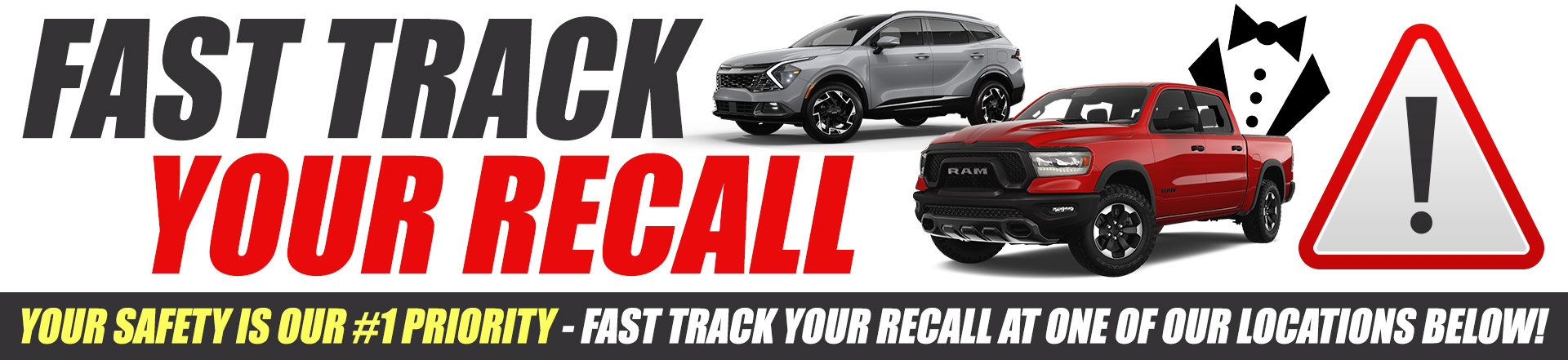 Fast Track Your Recall At One Of The Locations Below
