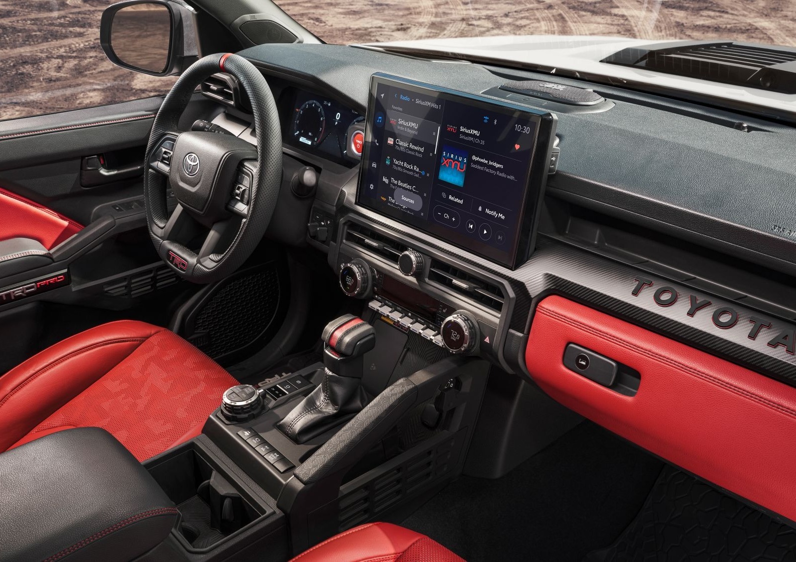 2024 Tacoma Dashboard