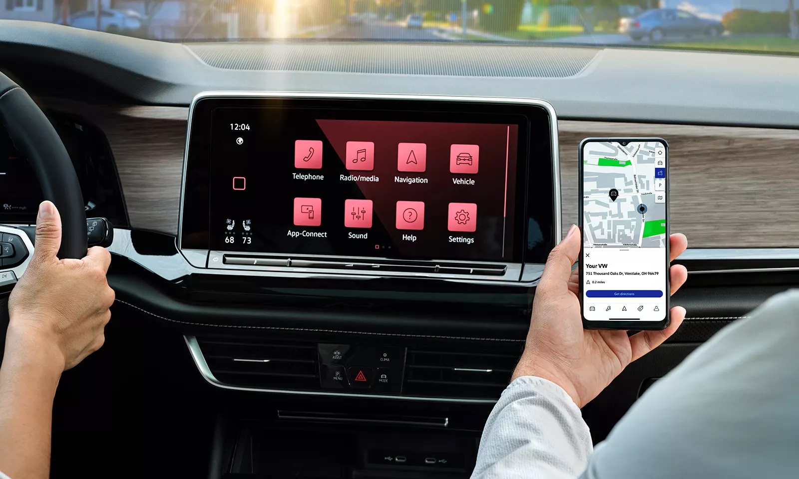 2024 Volkswagen Taos Touchscreen