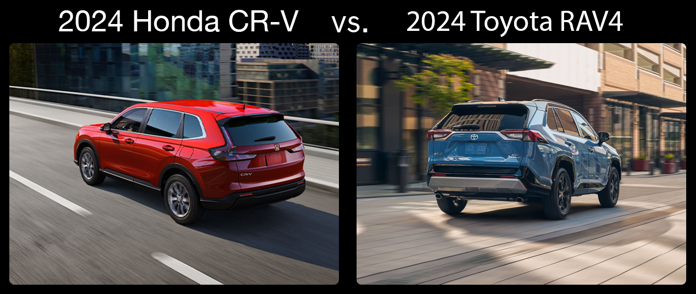 2024 Honda CR-V vs the 2024 Toyota RAV4