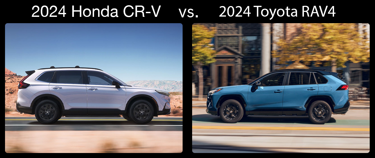 2024 Honda CR-V vs the 2024 Toyota RAV4