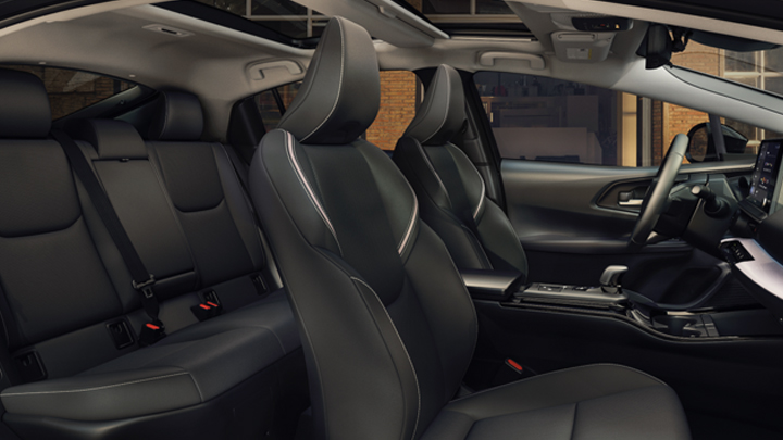 2024 Toyota Prius interior seats and dash