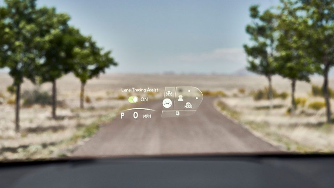 2024 Lexus NX 350 Head-Up Display