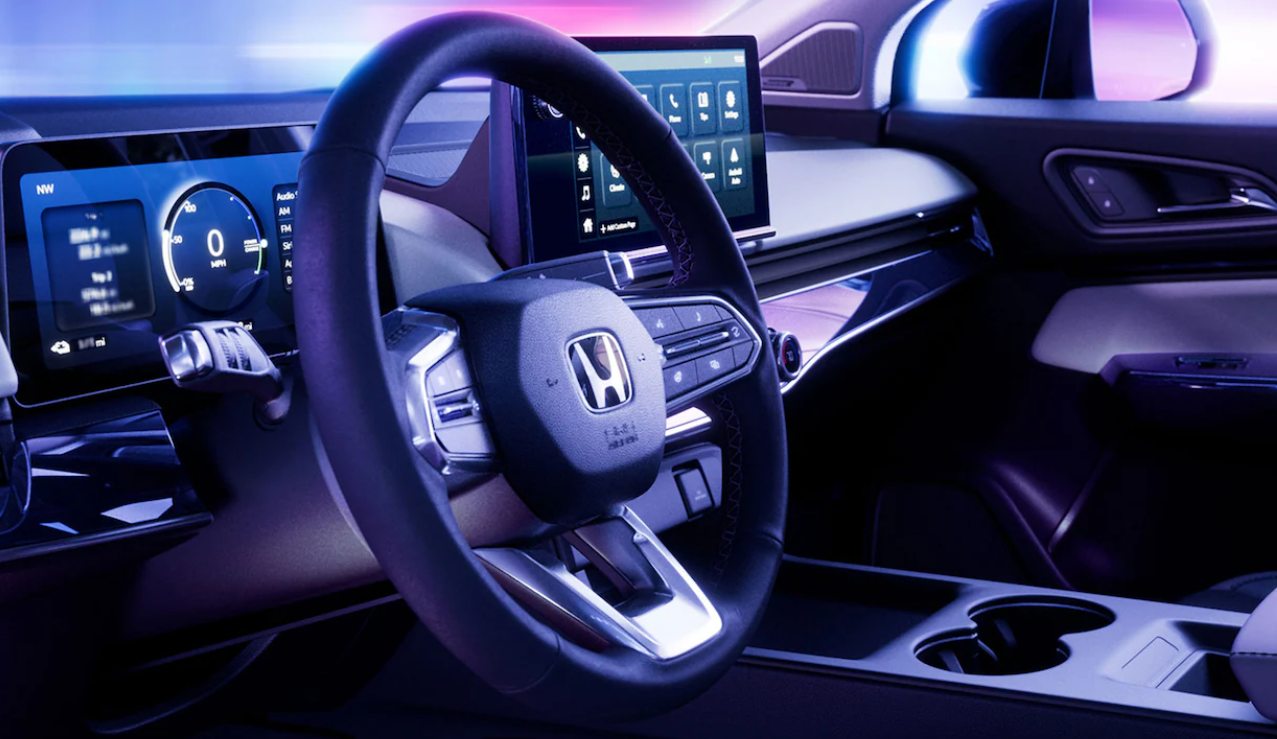 2024 Honda Prologue Steering Wheel and Infotainment System