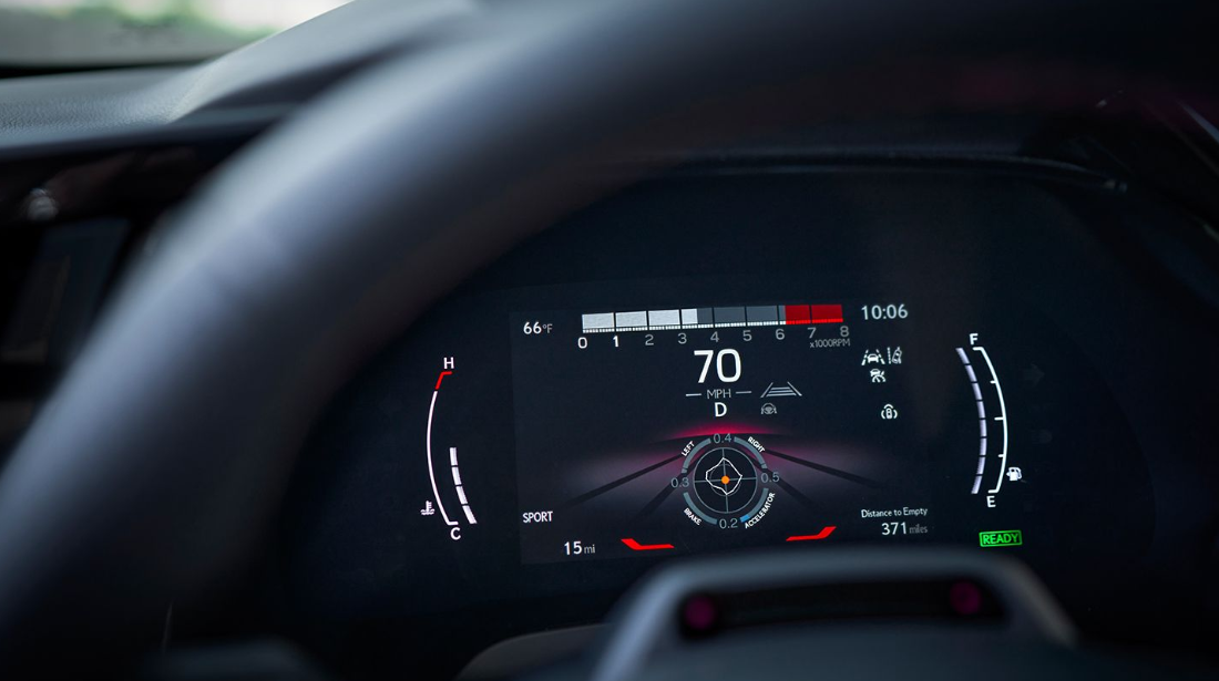 2024 Lexus RX 350h Instrument Cluster