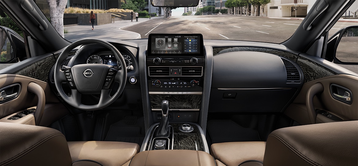 2024 Nissan Armada Front Interior View