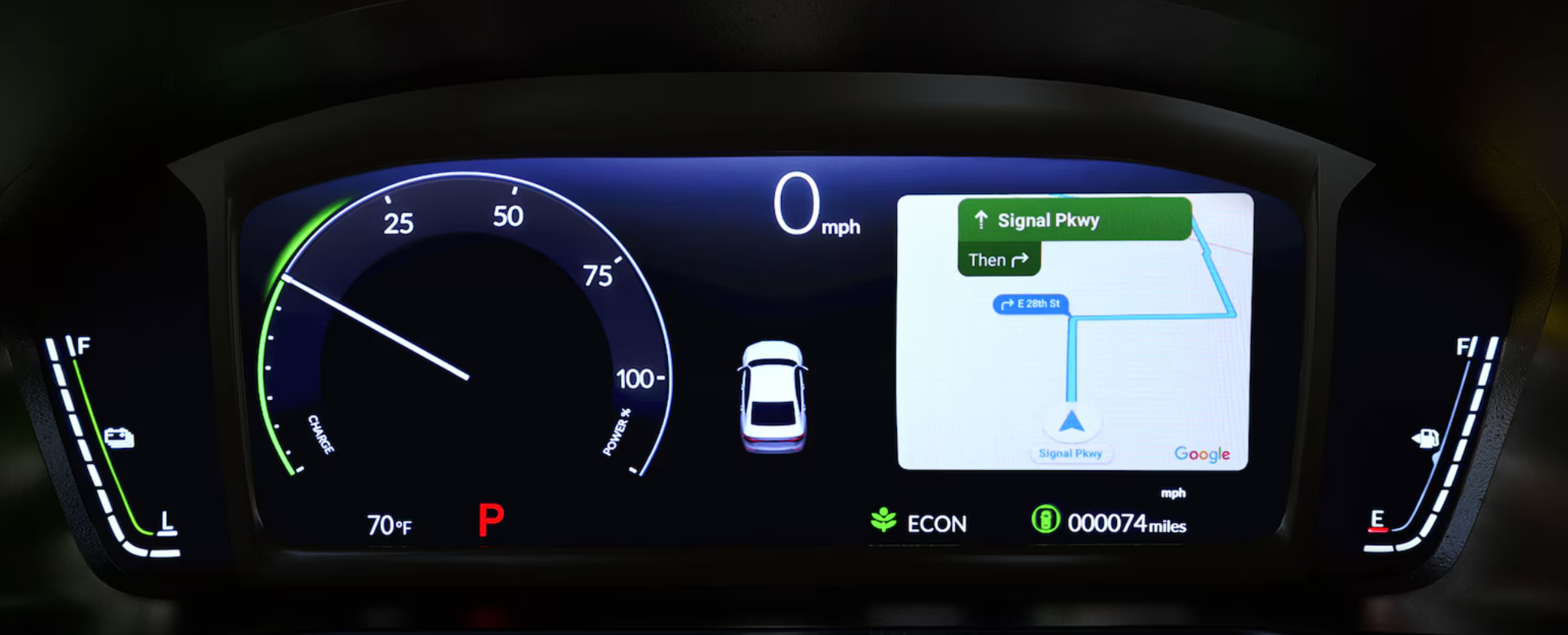 2024 Honda Accord Digital Instrument Cluster