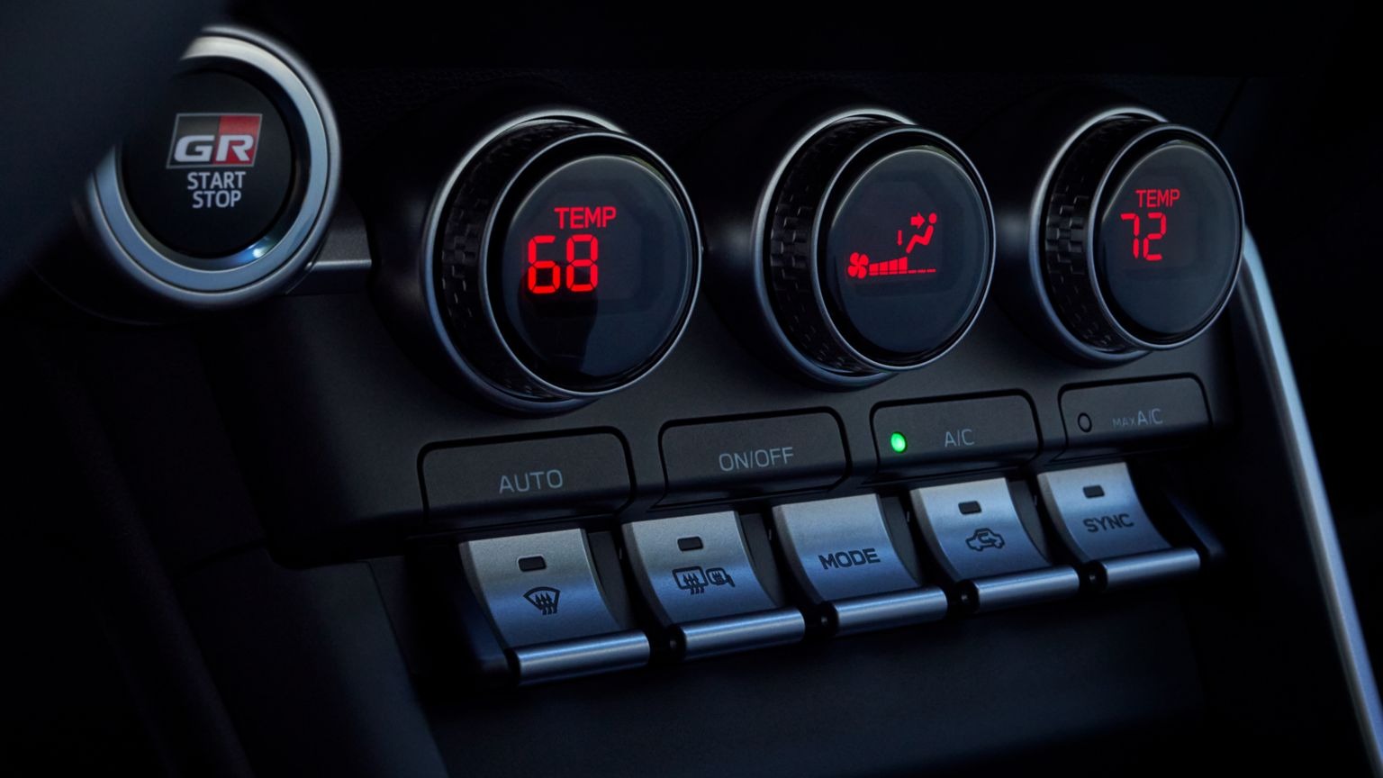 2024 Toyota GR86 Climate Controls