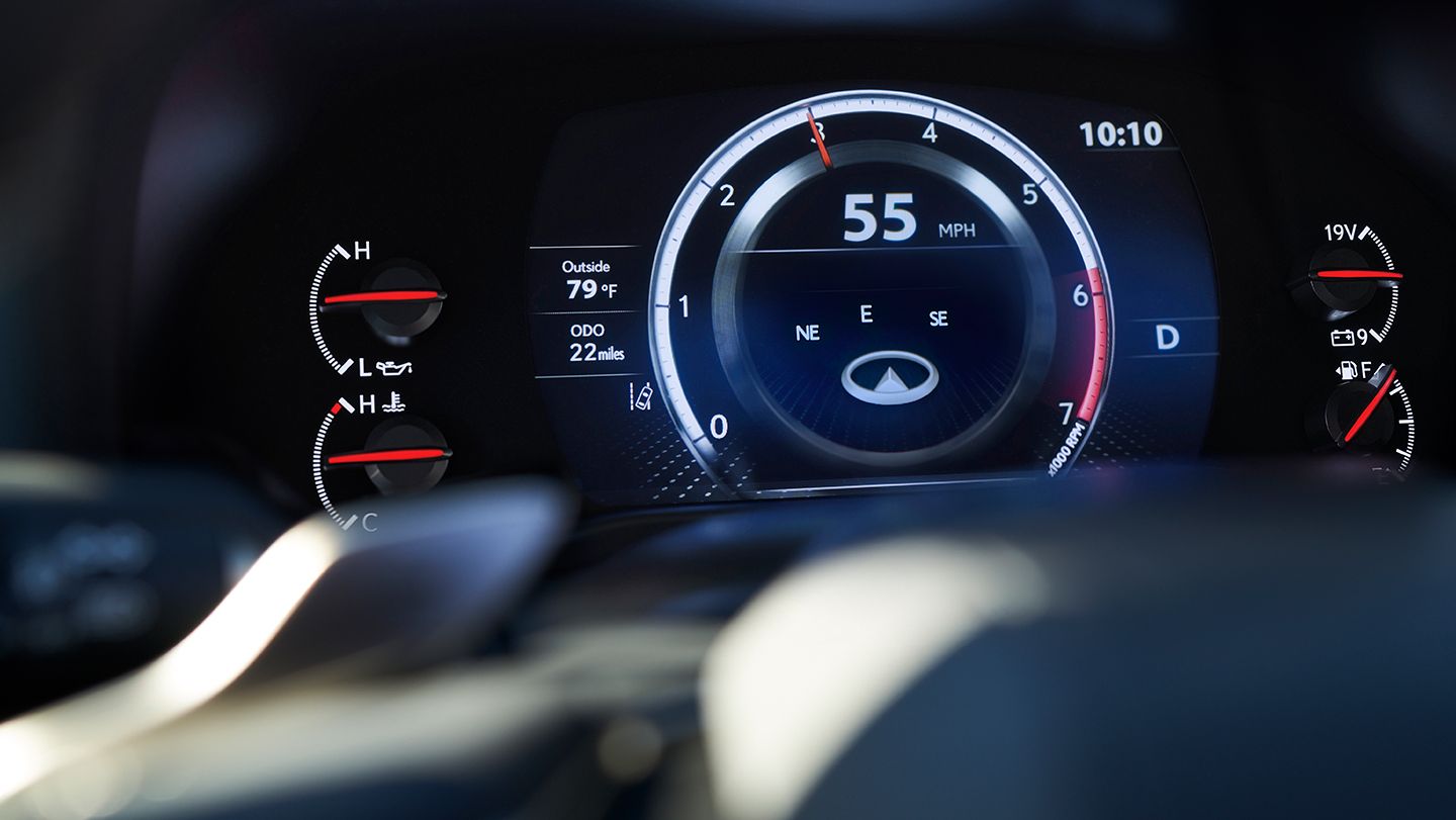 2024 Lexus LX 600 Digital Gauge Cluster