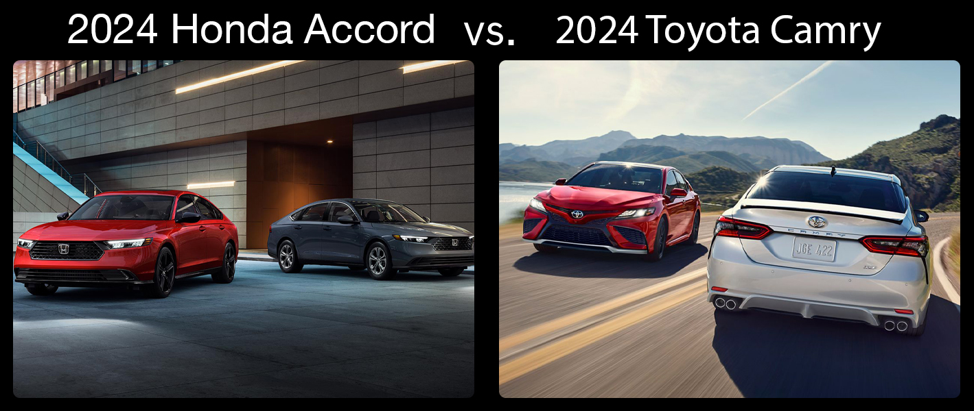 2024 Honda Accord vs The 2024 Toyota Camry