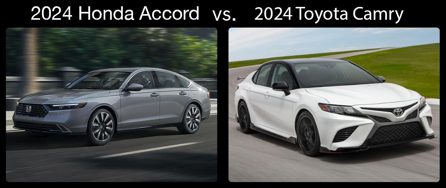 2024 Honda Accord vs The 2024 Toyota Camry