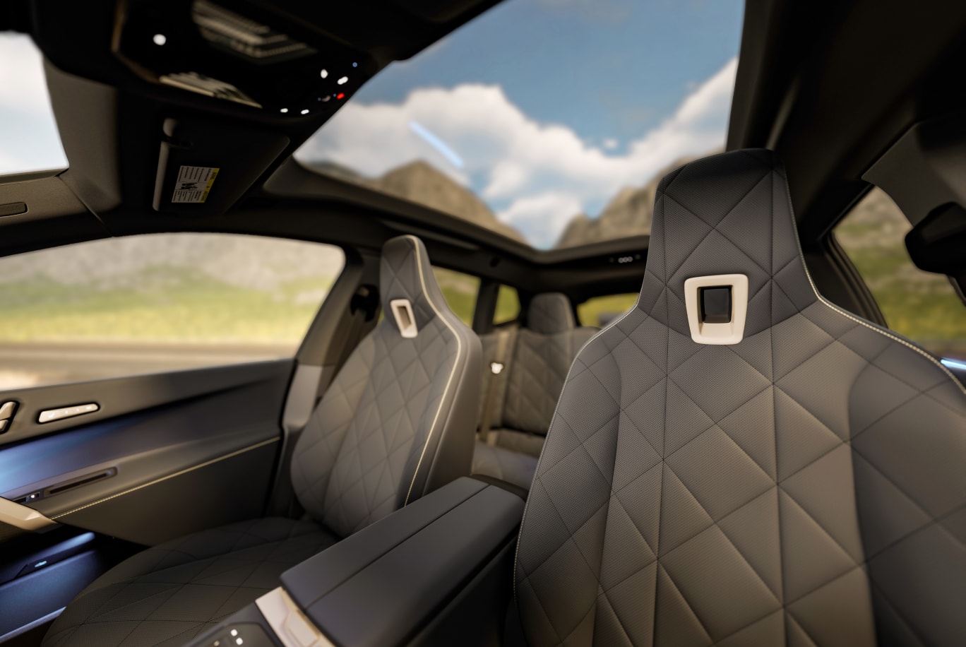 2025 BMW iX Front Seats