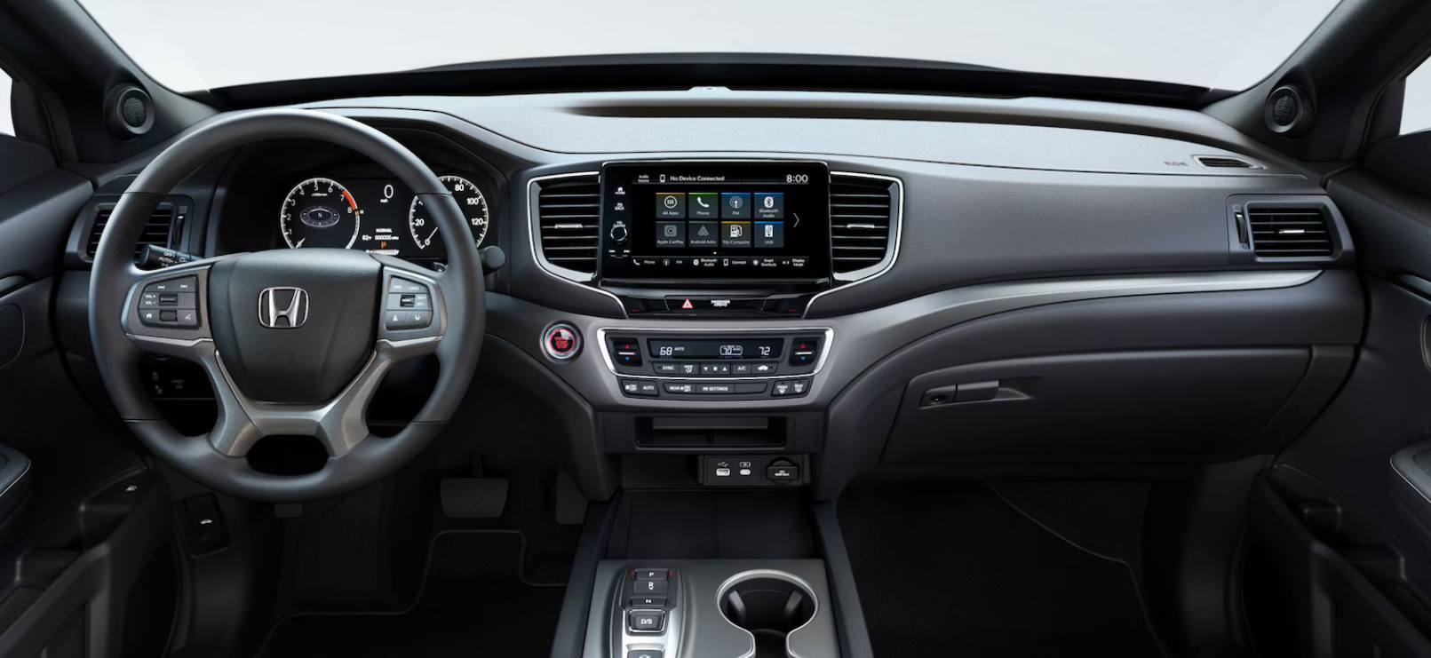 2024 Honda Ridgeline Front Interior View