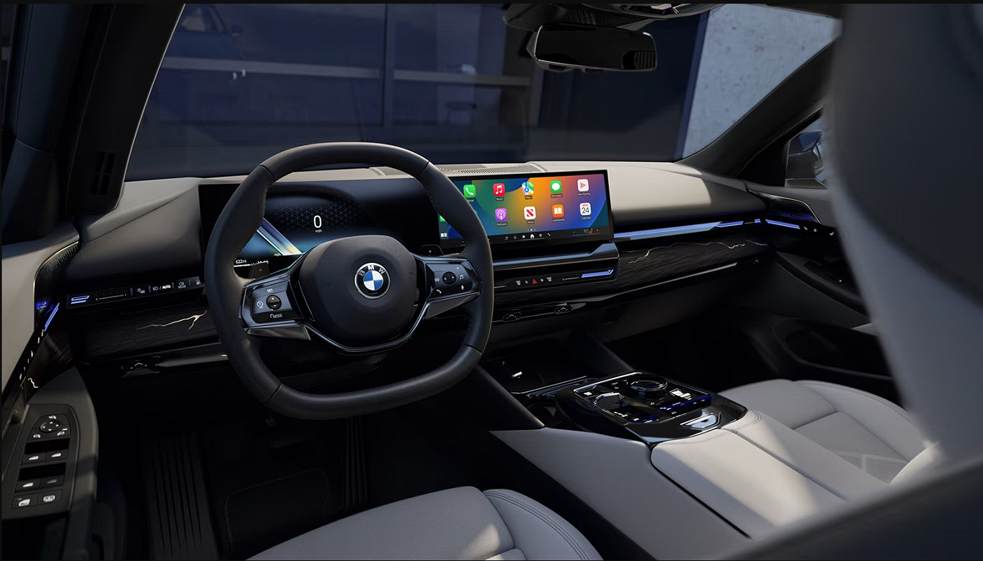 2024 BMW 5 Series Front Cabin