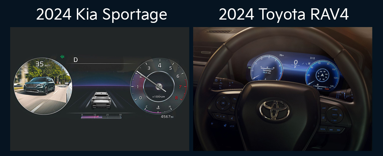 2024 Kia Sportage vs The 2024 Toyota Rave