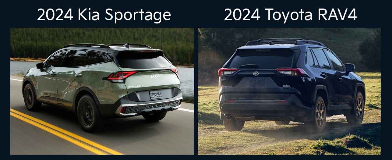 2024 Kia Sportage vs The 2024 Toyota Rave