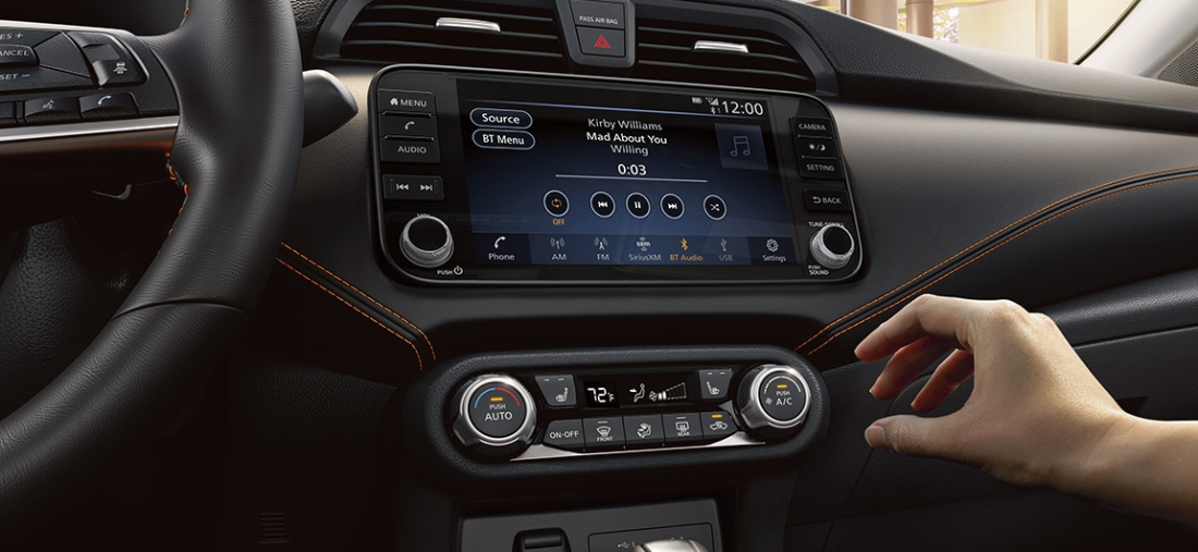2024 Nissan Versa Touchscreen