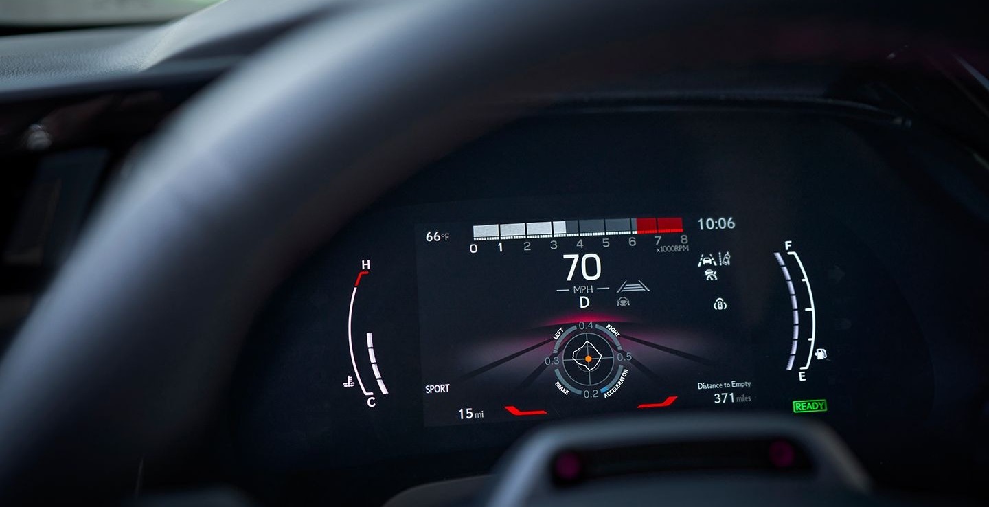 2024 RX 350 Instrumentation