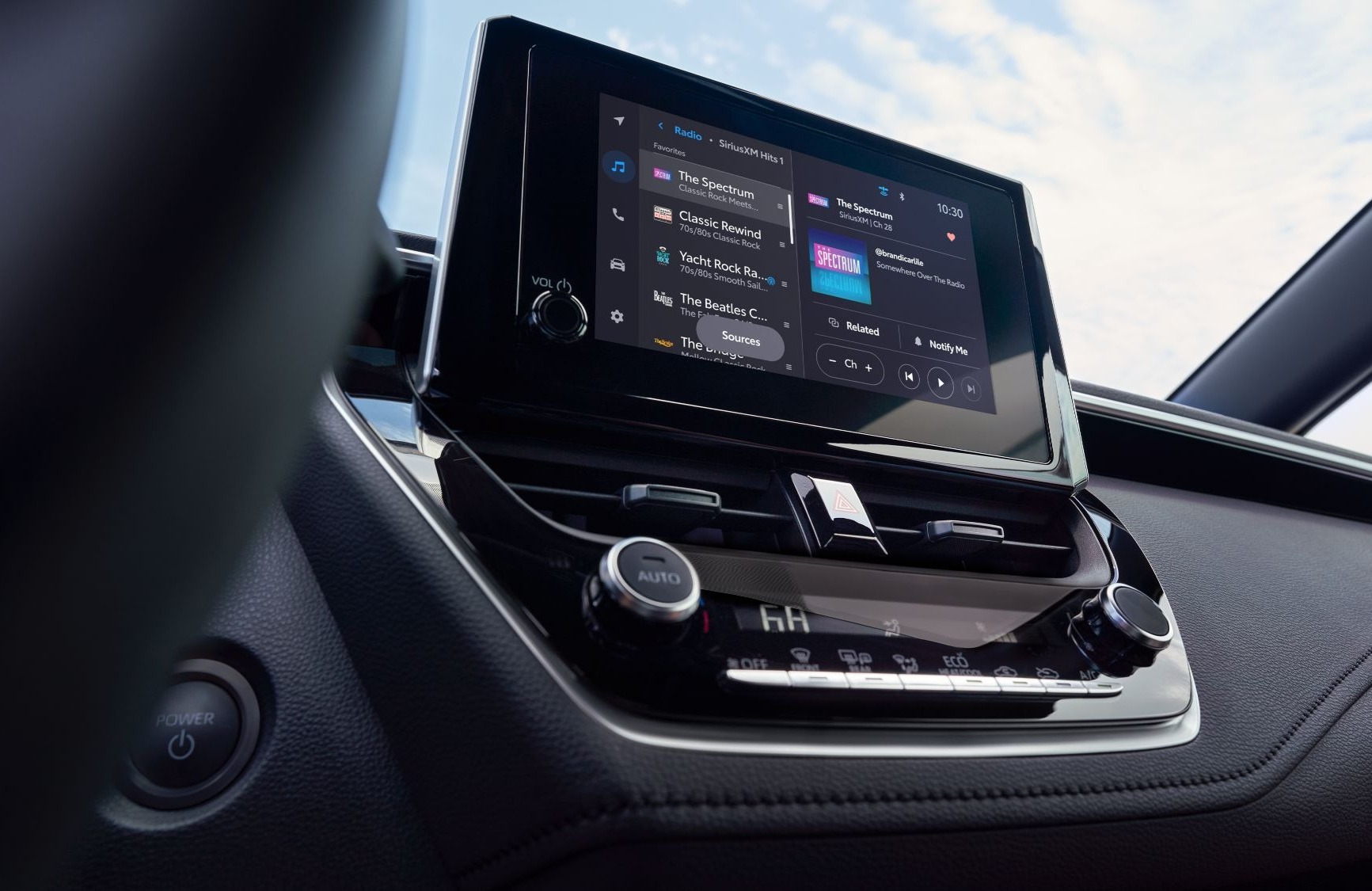 2024 Corolla Hybrid Touchscreen