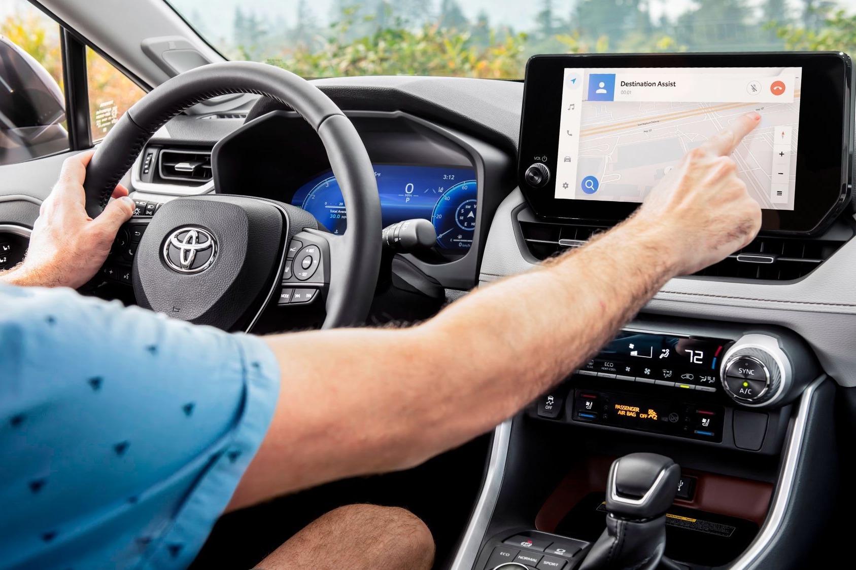 2024 RAV4 Touchscreen