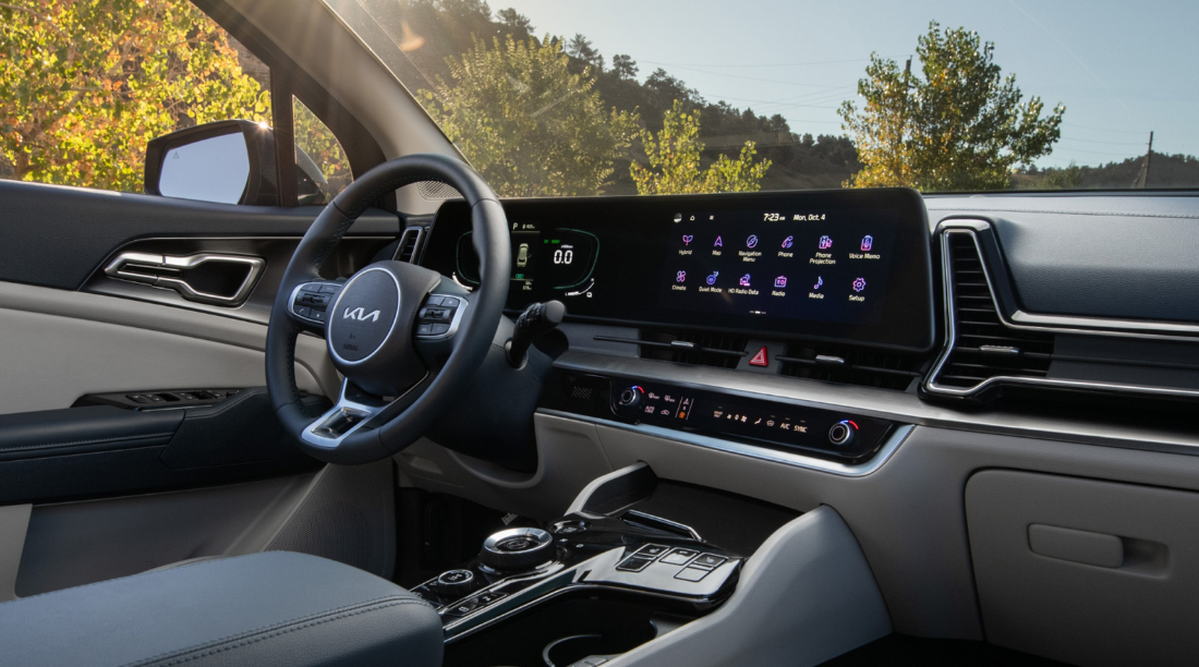 2024 Kia Sportage Hybrid Dashboard
