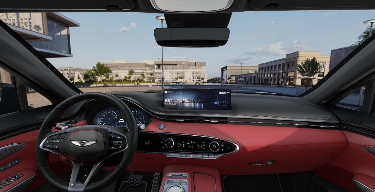 2024 Genesis GV70 2.5T Standard Dashboard