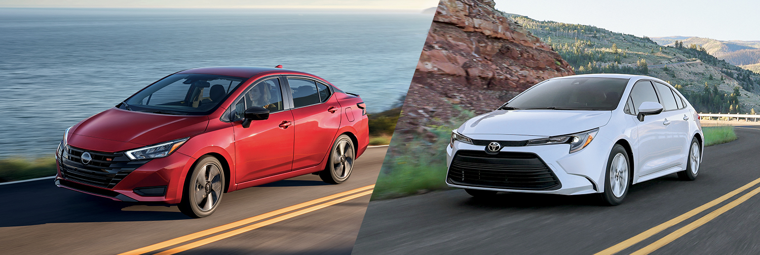2024 Nissan Versa vs 2024 Toyota Corolla