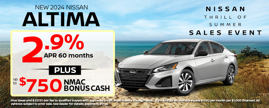 Monthly Specials - Napleton Nissan of Schererville