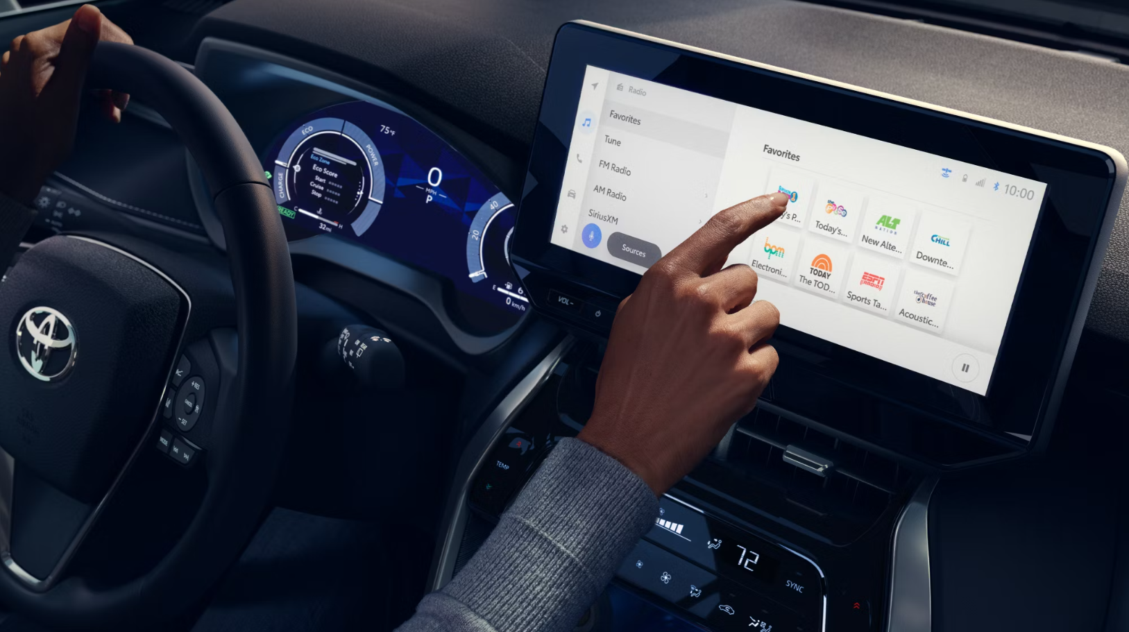 2024 Toyota Venza interior touch screen