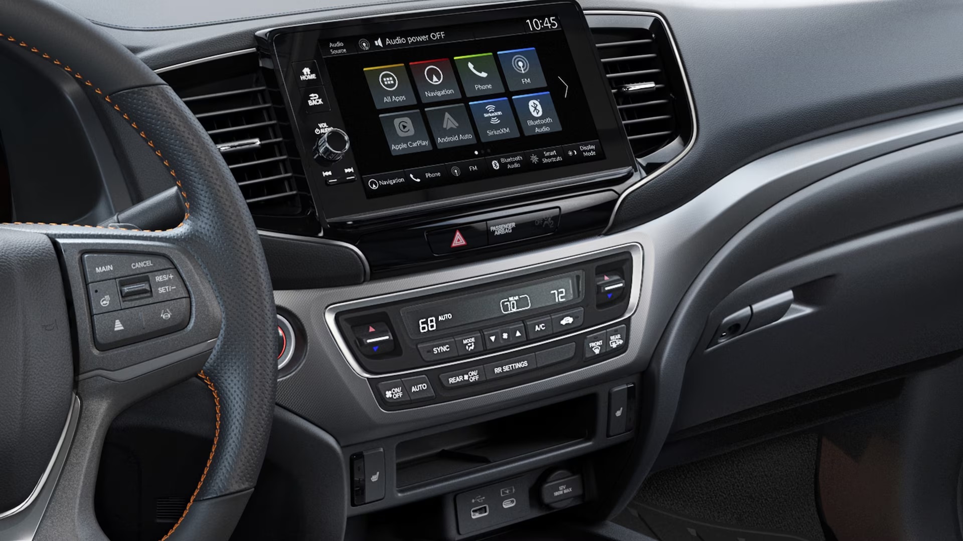 2024 Honda Ridgeline Dashboard