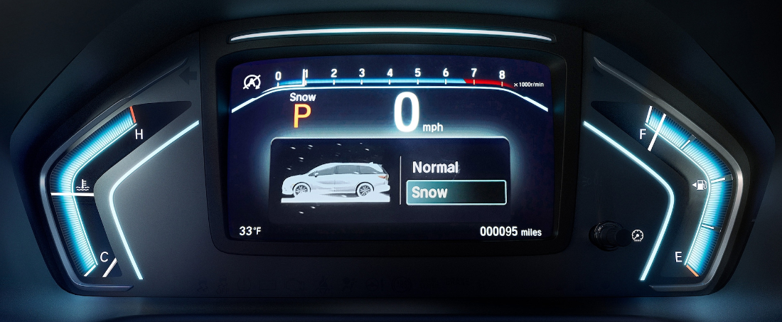 2024 Honda Odyssey Digital instrument Cluster