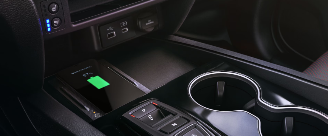 2024 Honda Passport Wireless Charging