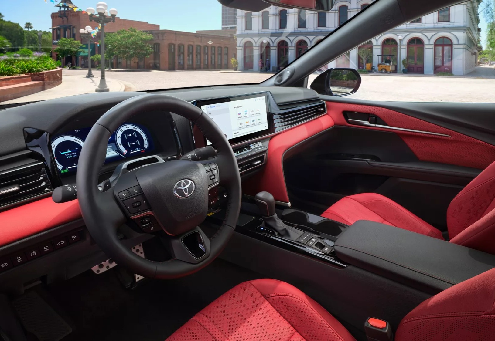 2025 Camry Dashboard