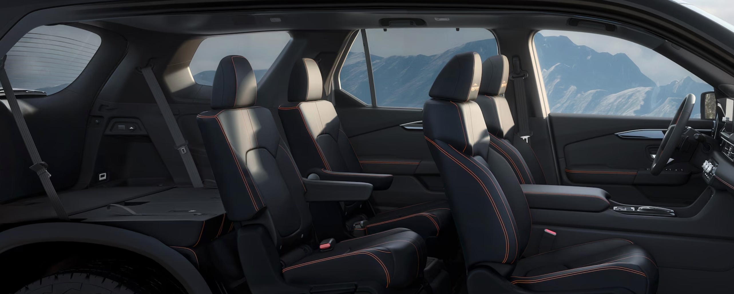 2025 Honda Pilot Front- and Second-Row Seats