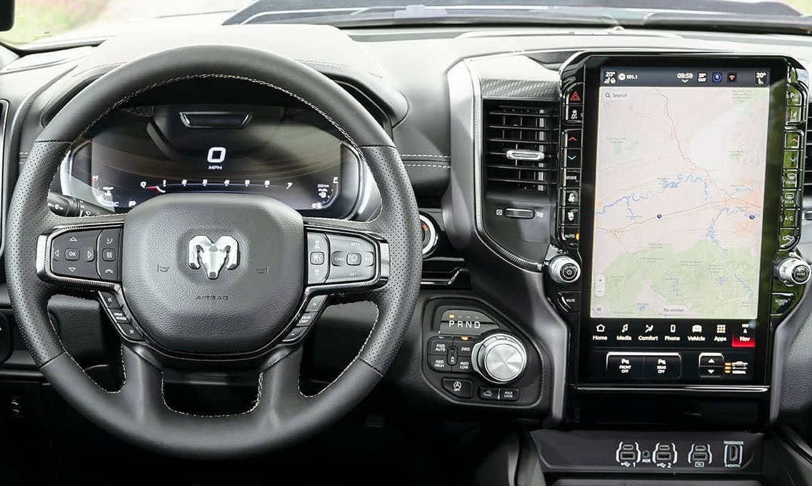 2025 Ram 1500 Dashboard