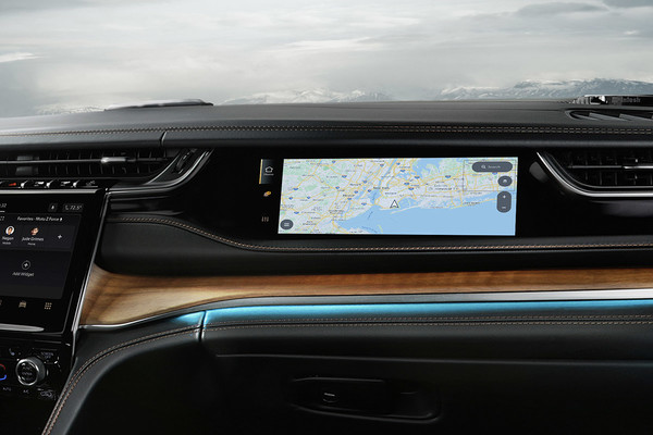 2024 Jeep Grand Cherokee Available Passenger Touchscreen