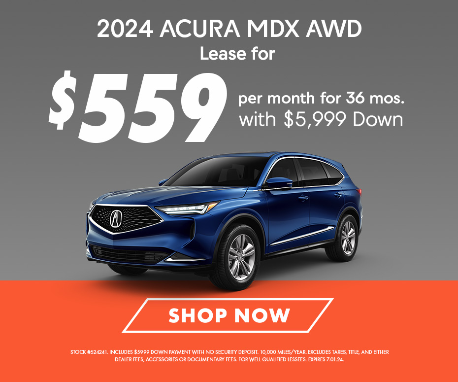 New Vehicle Specials Lehigh Valley Acura