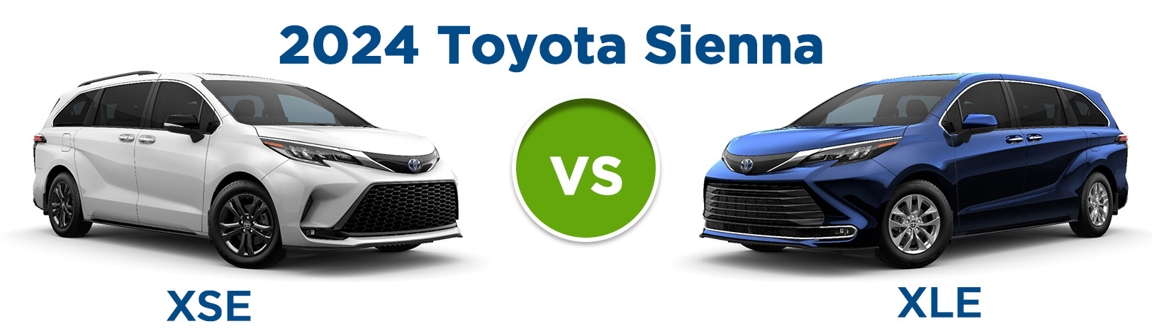 2024 Toyota Sienna XLE vs XSE | McGrath Toyota of Iowa City