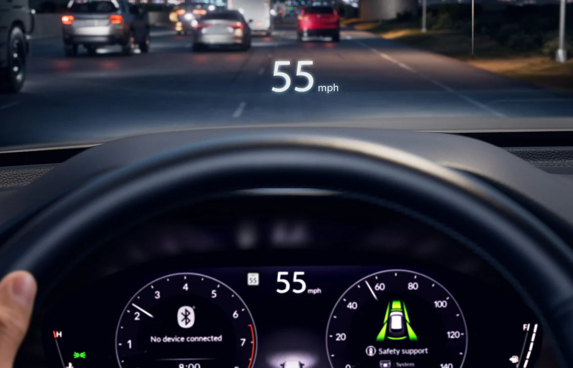 2024 Honda Pilot Head-Up Display