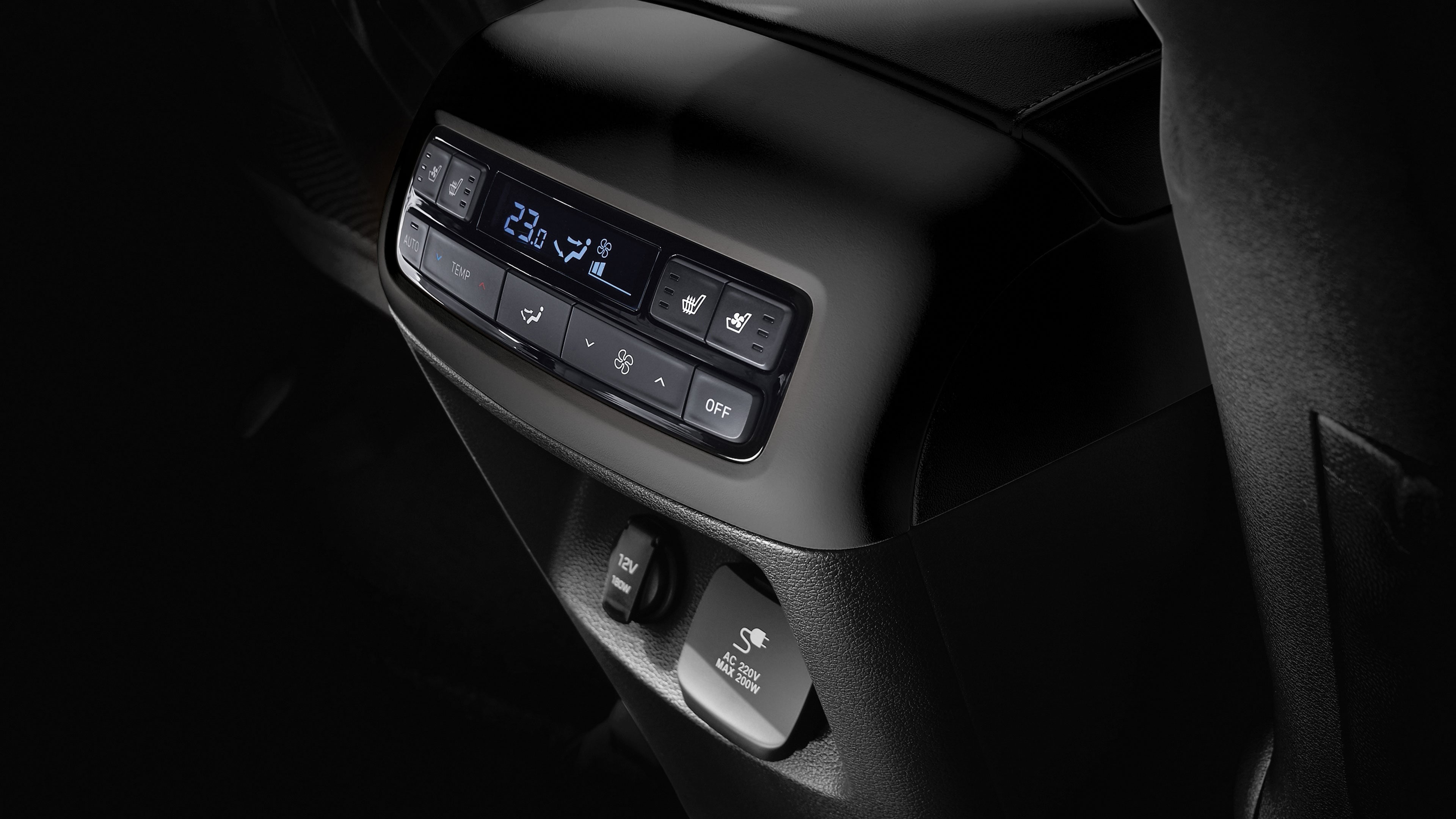 2024 Hyundai PALISADE Rear HVAC Controls