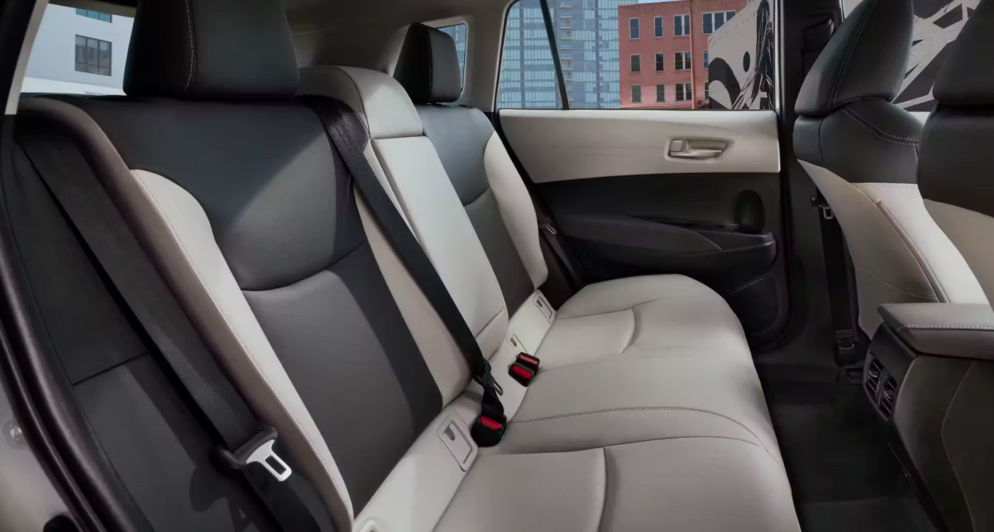 2024 Toyota Corolla Cross Rear Seats
