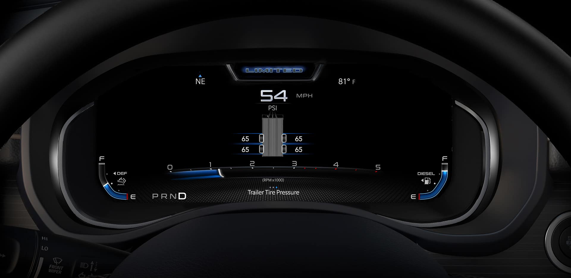 2024 Ram 2500 Gauge Cluster