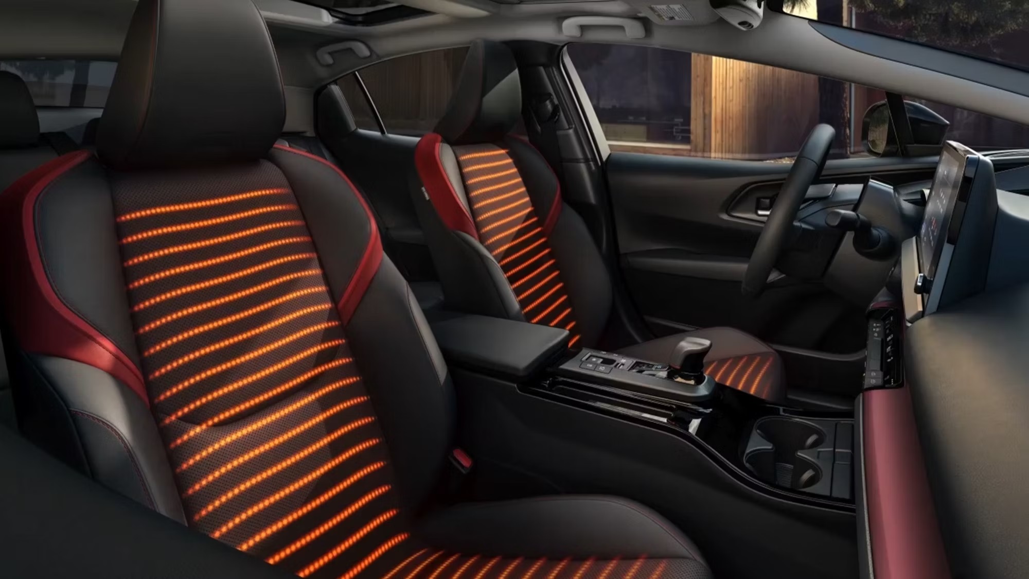 2024 Toyota Prius Prime Front Seats