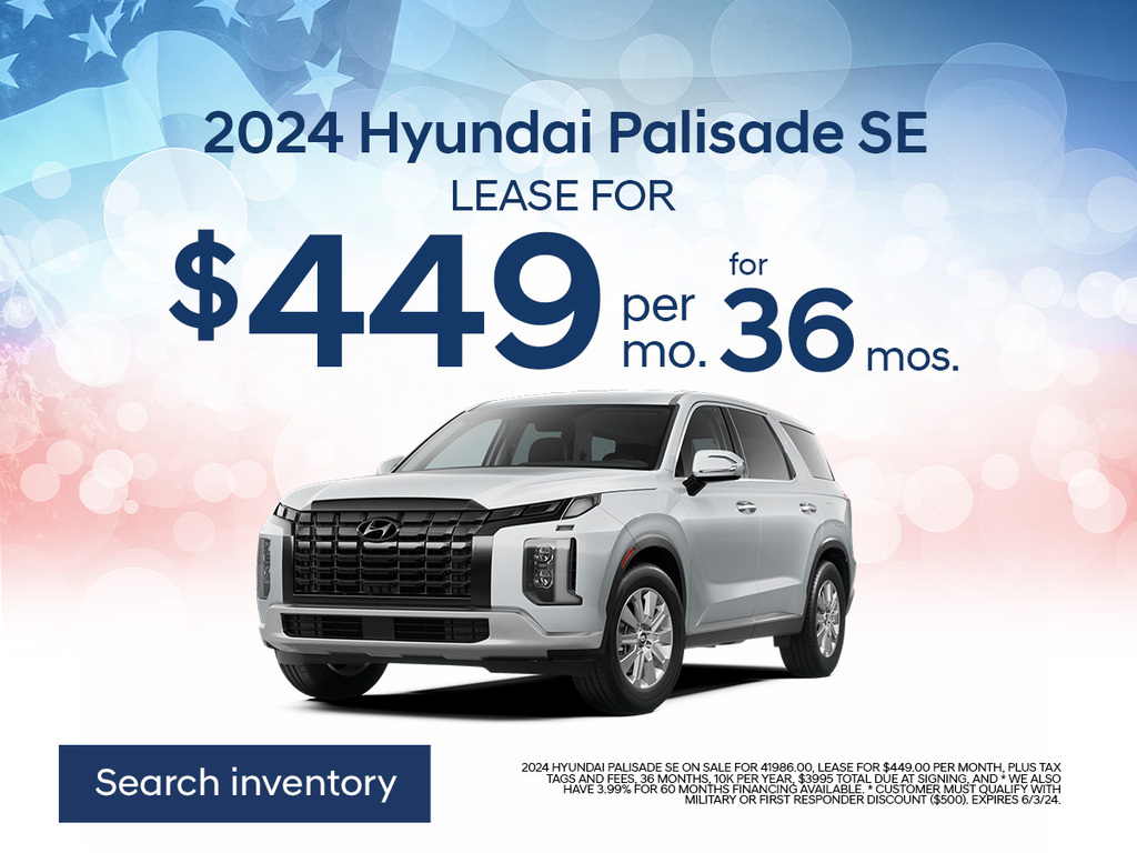 Hyundai Monthly Specials - Lehigh Valley Hyundai