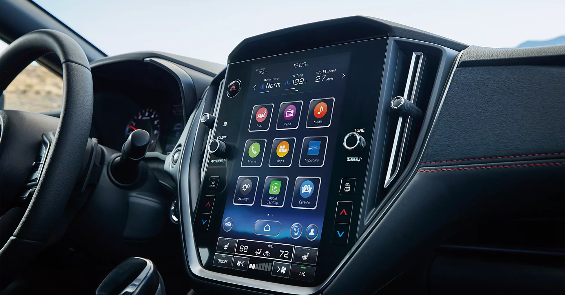 2024 Subaru WRX Infotainment Screen