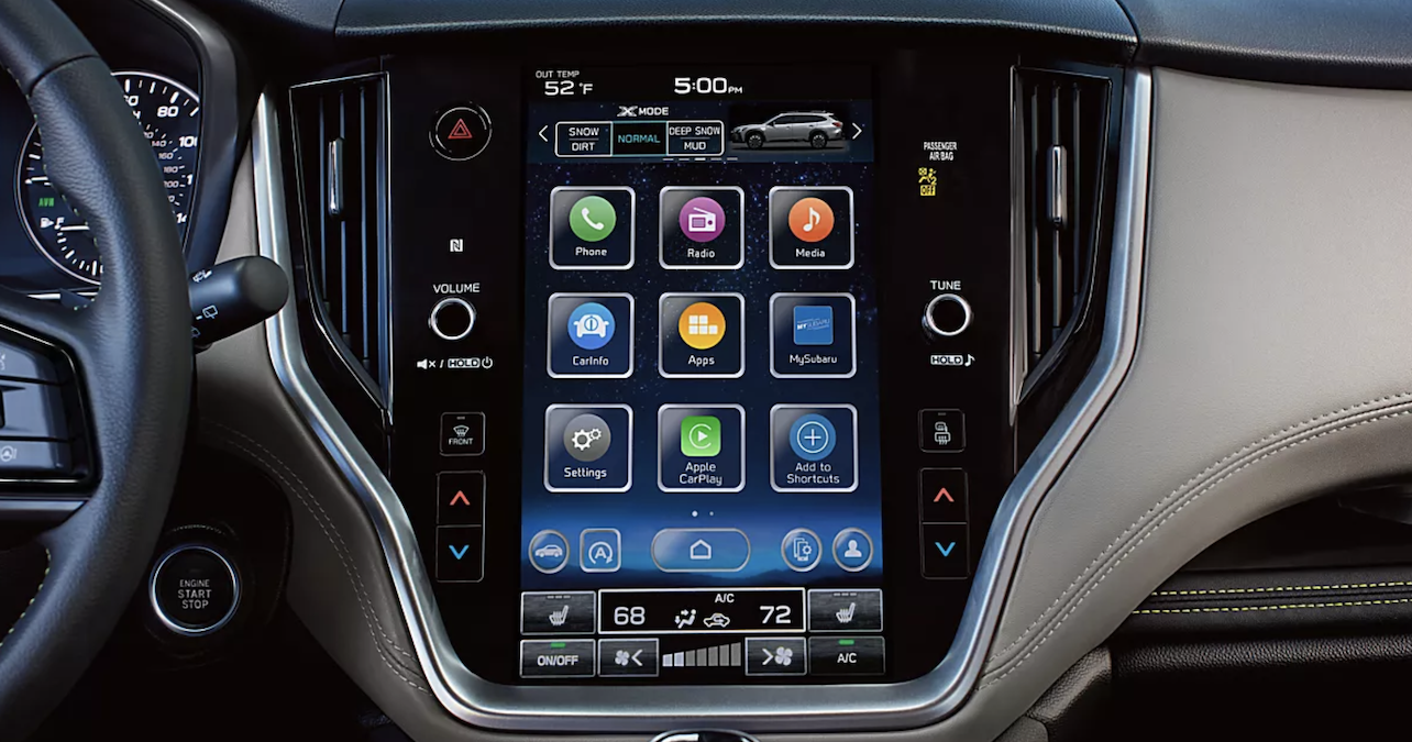 2024 Subaru Outback Touchscreen Display